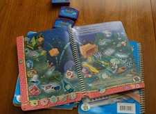 LeapFrog Leap 1 Math, Music and Spanish/English Book  Cartridge GC-Set 3