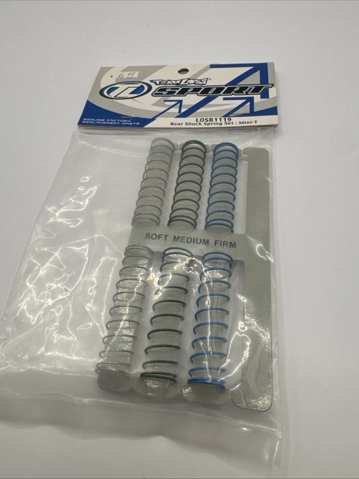 Losi LOSB1119 Rear Shock Springs (3pr): Mini-T, Mini-B - Image 4 of 4