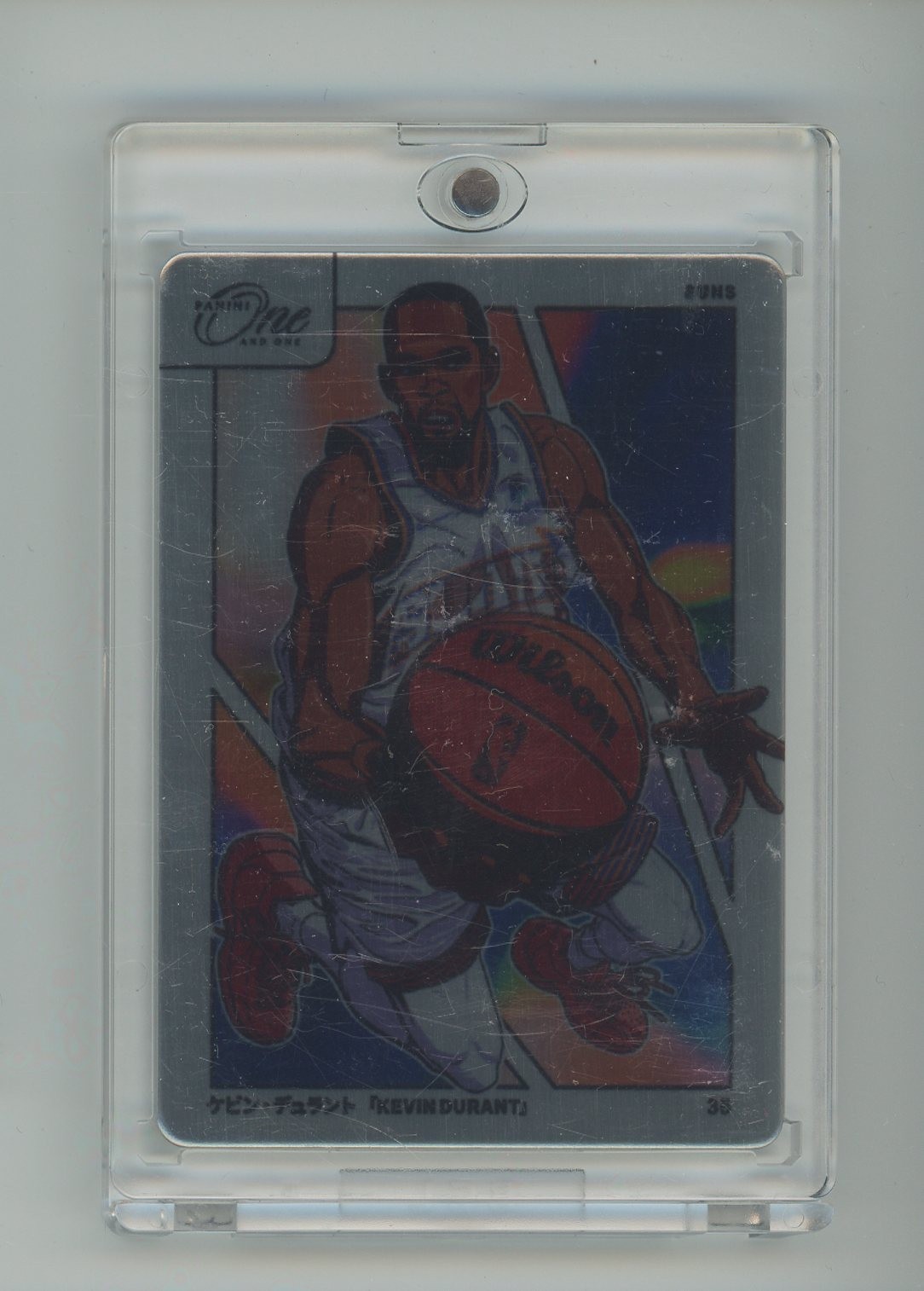 2024-25 Panini One and One Manga Stainless #8 Kevin Durant Suns SSP CASE HIT