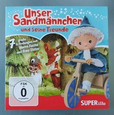 DVD Unser Sandmännchen und seine Freunde 7 Erfindungen Fuchs & Elster Neu !