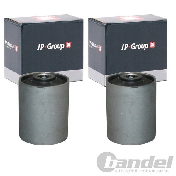 2X JP Group Lagerbuchse Blattfeder Hinten Passend FüR Ford Transit-image