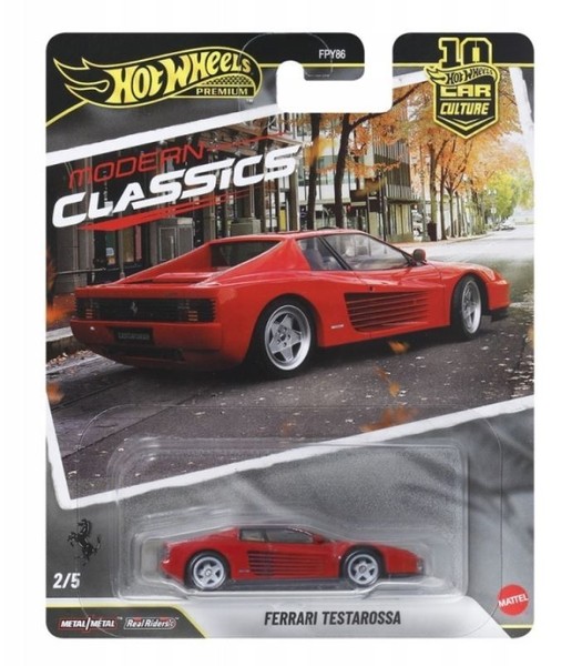 Hot Wheels Premium Car Culture Modern Classics Ferrari Testarossa JKF00-image