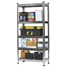 Metal Heavy Duty 5 Tier Shelf Garage Shelving Unit Steel Rack Storage Oragnizer