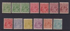 Australia. 1926-30. SG 95-104, 1d to 1/4. Fresh unmounted mint. Cat £300.