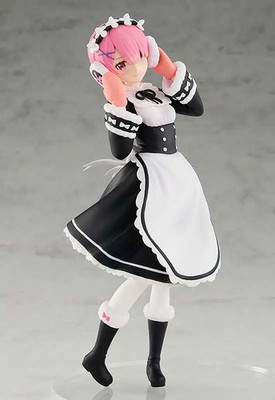 goodsmile fr re:zero ram ice season pup rerun action figure 17cm in pvc