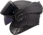 LS2 Advant II Solid Modular Motorcycle Helmet w/SunShield Matte Black SM