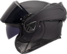 LS2 Advant II Solid Modular Motorcycle Helmet...
