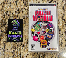 Capcom Puzzle World Sony PSP 2006 NTSC-U/C w/ Case Manual