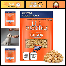 Freeze-Dried Salmon Treats for Cats  Dogs - Healthy, Wild-Caught, 16 oz