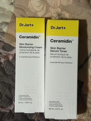 Dr. Jart+ Ceramide Skin Barrier Serum Toner And Skin Barrier Moisturizing Cream