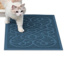 PetLike Cat Litter Box Mat, Thick Kitty Litter Trapping Mat, Durable,Waterpro...