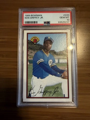 1989 Bowman Ken Griffey Jr #220 (RC) Psa 10