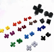 For PS5 Game Controller Replacement Crystal Key Button D-pad Key ABXY Buttons