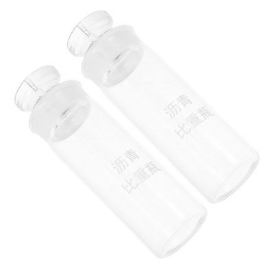2 Pcs Lab Glass Glassware Set Asphalt Testing Equipment Pycnometer