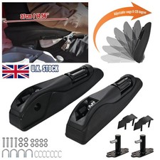 L + R Universal Adjustable PU Foam Car SUV Seat Armrest Console Box Arm Rest Hot
