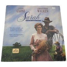Sarah, Plain and Tall (1992) Laserdisc Glenn Close Hallmark Movie EXCELLENT