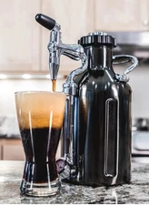 GrowlerWerks uKeg 64 Mini Keg - Stainless Steel Finish