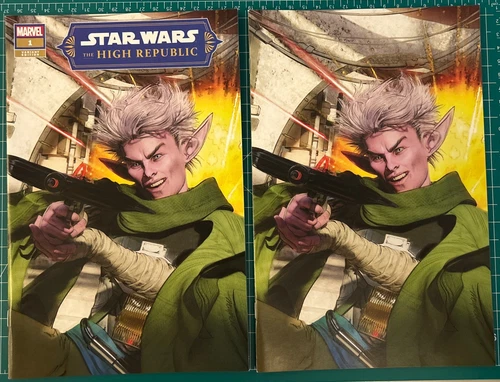 Star Wars The High Republic #1 Mike Mayhew Trade/Virgin Set