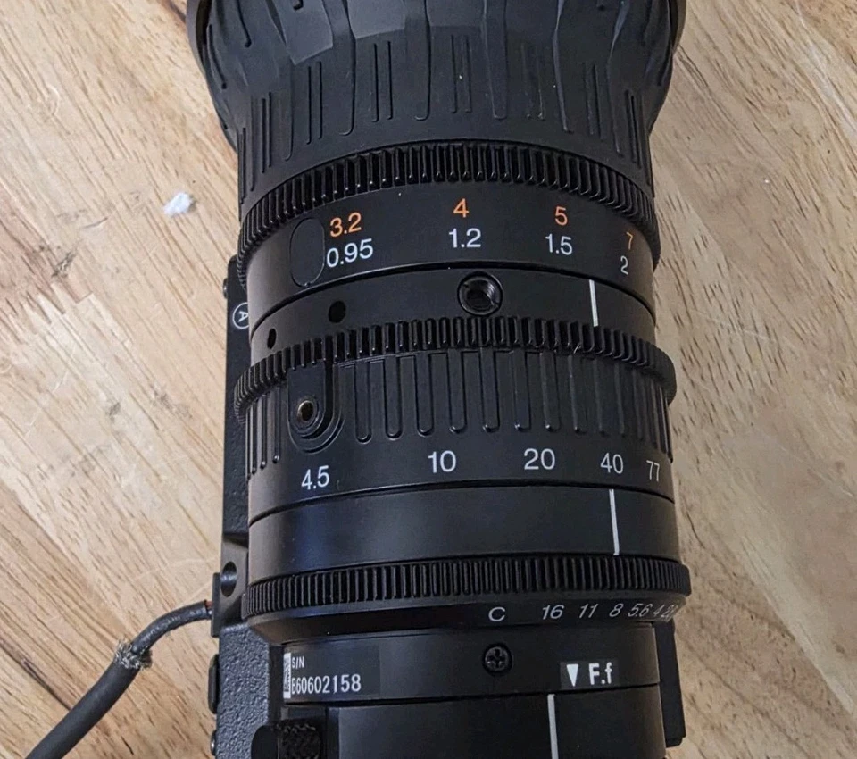 Fujinon XT17sx4.5DA-R11 17x 4.5-77mm f/1.6 C-Mount Lens with Motorized Focus - Image 2 of 4