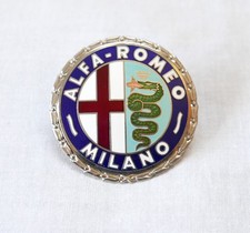 Alfa Romeo Cloisonne Badge