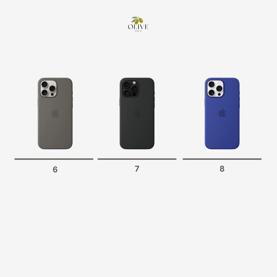 Apple Silicone MagSafe Case iPhone 16 Pro Max 6.9" Genuine Apple Excellent - Image 3 of 4