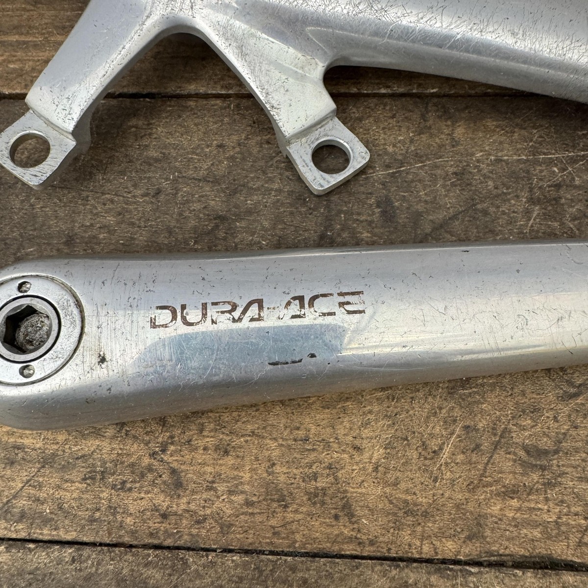 Vintage Shimano Dura-Ace FC-7701 170mm 130BCD Road Bike Crank Arms