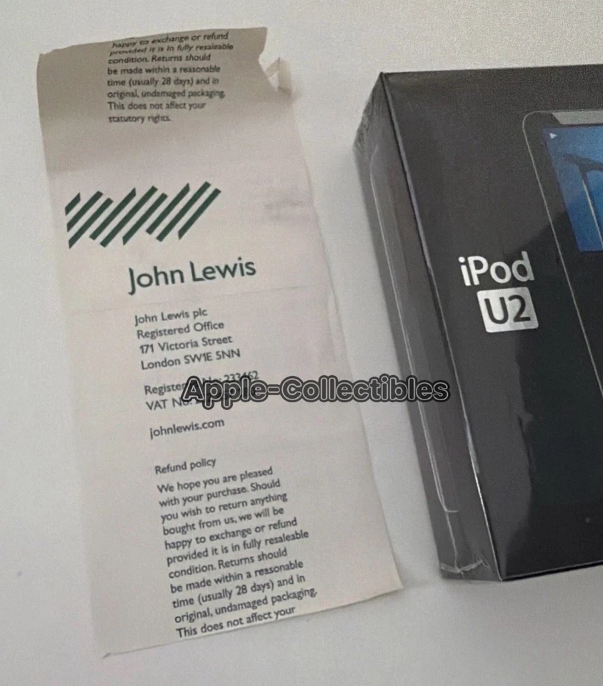 New Sealed Old Stock Apple iPod Classic 5.5 Generation - U2 - Rare - 2006 - Image 4 of 4