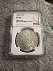 1884-O Morgan Silver Dollar MS63 NGC
