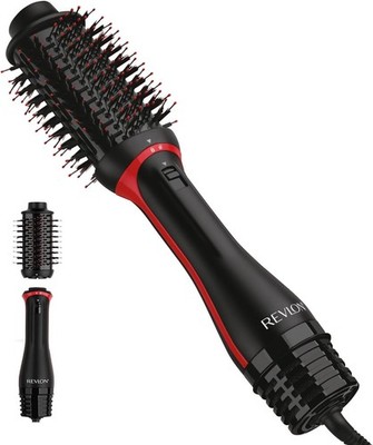 REVLON One-Step Volumizer PLUS Hair Dryer and Hot Air Brush Black