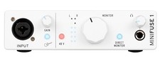 Arturia MiniFuse 1 White Audio Interface USB-C Portable 1-in/2-out NEW