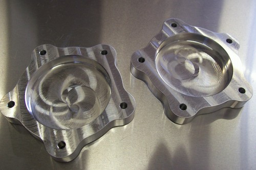 "Centro de bloqueo plano de aluminio de 1/2" para showheels American Legend Racer Streeter" - Imagen 5 de 7