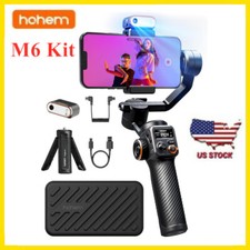 Hohem iSteady M6 Kit Gimbal Stabilizer AI Magnetic Fill Light for iPhone SAMSUNG