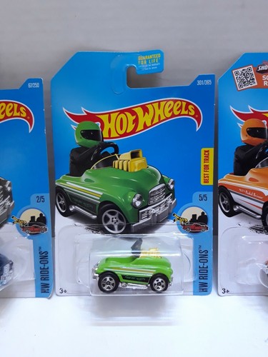 Hot wheels ride ons 4 color RARE Lot - Picture 3 of 6
