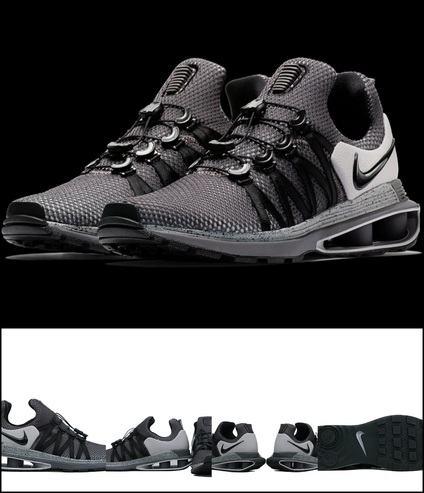 Nike Shox Gravity - Atmosphere Grey/Black Men's Shoes Size 11.5 Nike Shox Gravity - Atmosphere Grey/Black Men's Shoes Size 11.5
