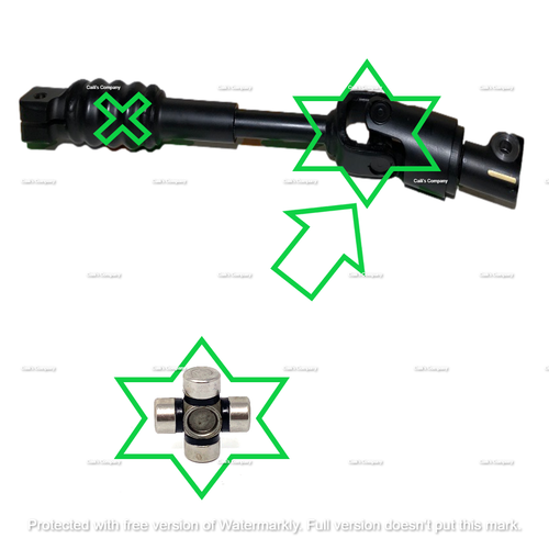 56370-25000 For Nissan Rogue 2017-2022 Intermediate Steering Shaft U-joint - Picture 1 of 22