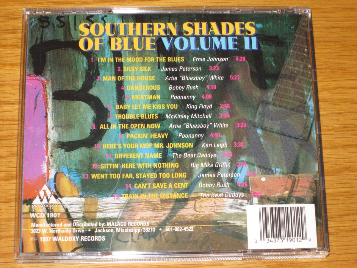 Southern Shades of Blue, Vol. 2 by Various Artists (CD, Mar