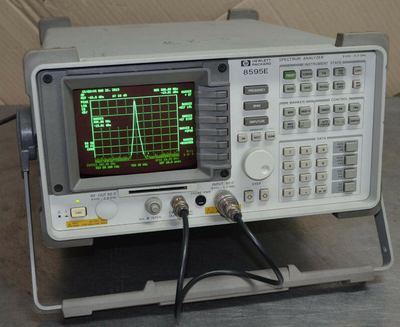 8595E ポータブル・スペクトラム・アナライザ、9 kHz - 6.5 GHz [販売