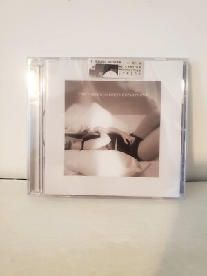 Taylor Swift ''The Tortured Poets Department'' CD SEALED/NEW, (2024) (w/ Poster) @