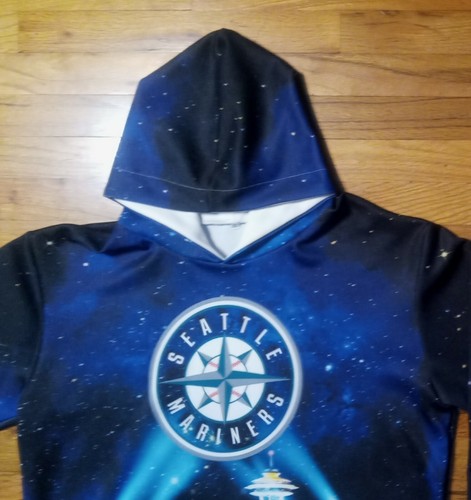 Seattle Mariners Baseball Cityscape Hoodie ken griffey Jr ichiro - Picture 3 of 9