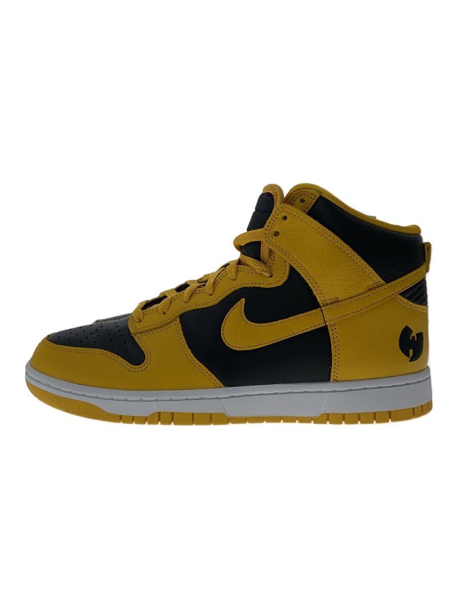 Nike High Top Sneakers Dunk Retro PRM Premium 27.5cm Yellow Used 