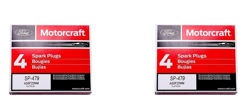 8+ Bujías Motorcraft Platinum para 98-11 MERCURY GRAND MARQUIS V8 4,6 L SP479 Foto 2 de 2