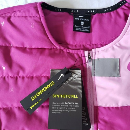 Nike Womens Air Cactus Flower Running Gilet Size M 655323-995 Very Rare - Picture 4 of 6