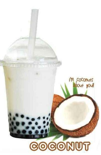 Coconut Bubble Tea Premium Quaity Milk Powder Mix - 1KG Boba Pearl Milkshake - Picture 2 of 3