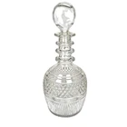 Vtg Tiffany & Co. Seagram's 1776 Collectors Glass Decanter with Stopper