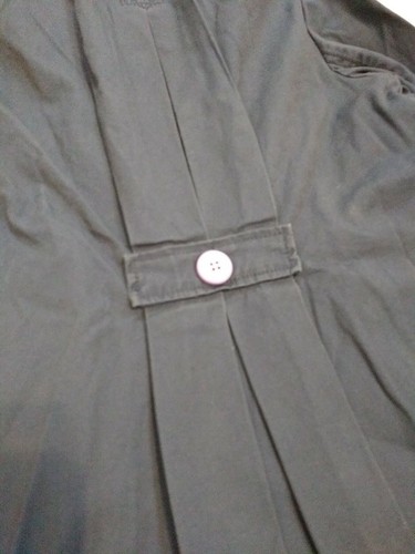 Gap Kids Girls Size Large Navy Blue Peacoat Purple Buttons - Picture 10 of 12