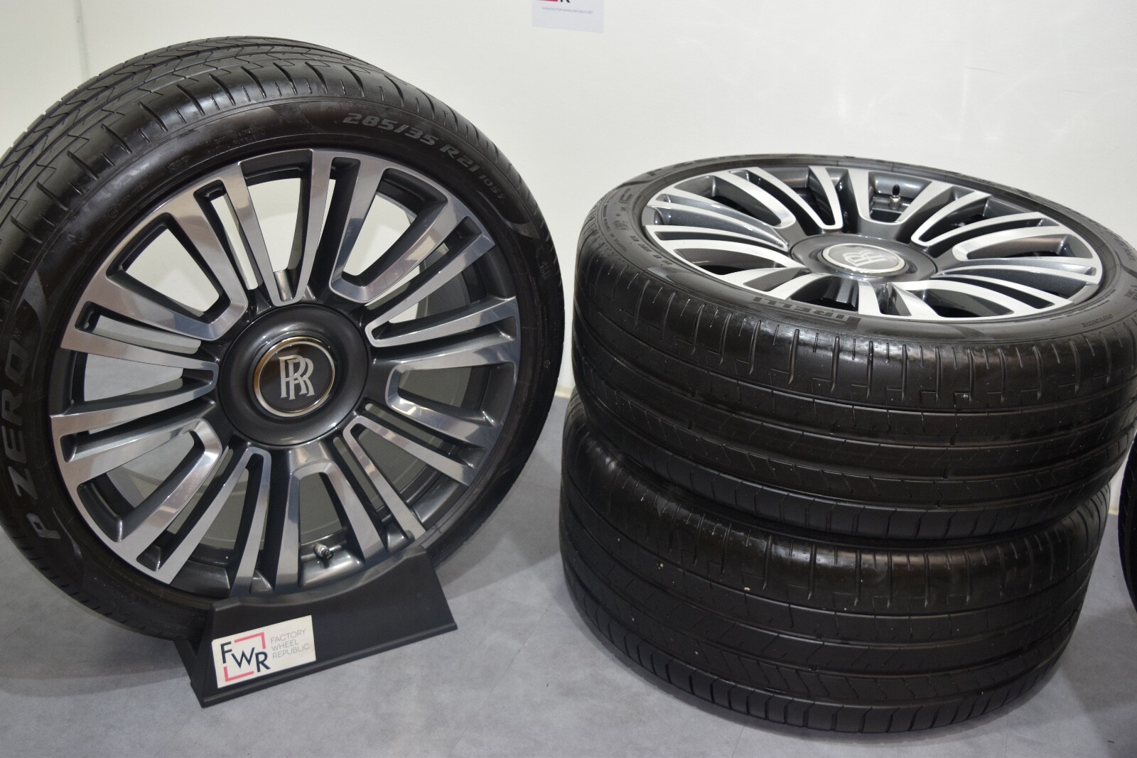 21" ROLLS ROYCE GHOST FACTORY OEM WHEELS AND TIRES RIMS 2021 2022 2023 5X112 21