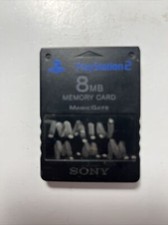 Sony Playstation 2 PS2 Official OEM MagicGate 8mb Memory Card Genuine SCPH-10020