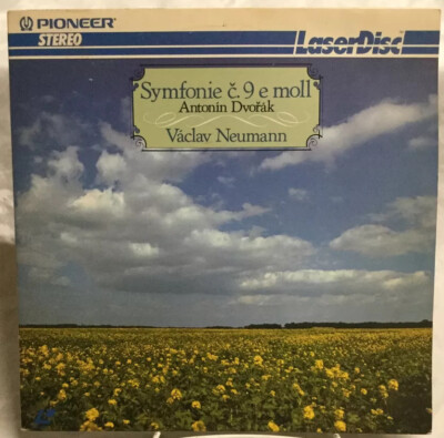 Symfonie č. 9 e moll Antonín Dvorák Václav Neumann Laserdisc Vintage Untested