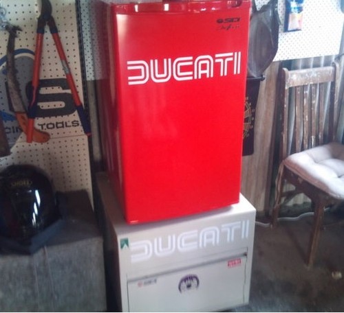 Pegatina/calcomanía de vinilo Ducati blanca, 285mm x 40mm - Imagen 5 de 8