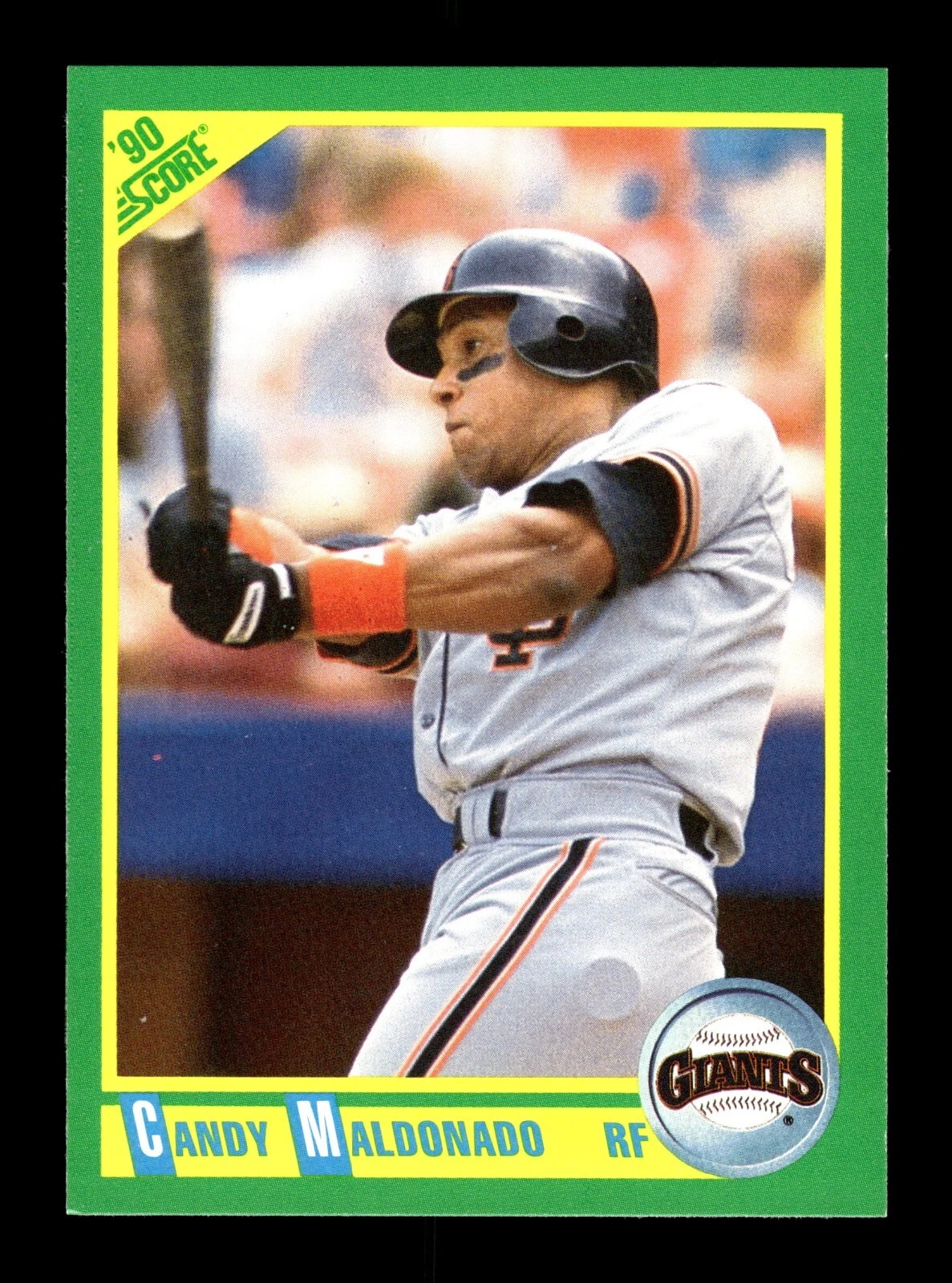 CANDY MALDONADO ⚾ 1990 Score Baseball #138 San Francisco Giants